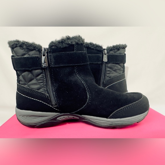 Easy Spirit Womens Elk Suede Cold Weather Shearling Boots Size 9M New wi… - Picture 3 of 13